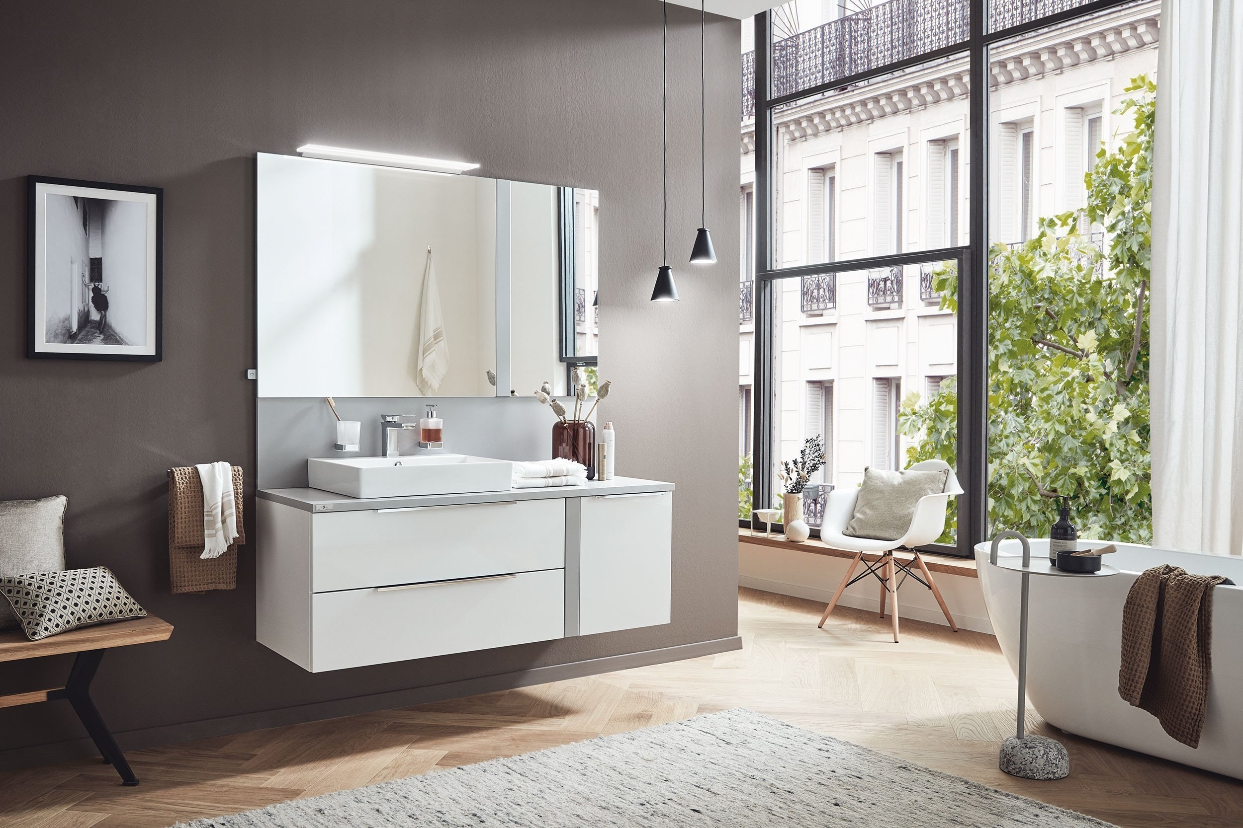 Modern Life Von Puris - Badezimmer In Weiß Matt for Badezimmer Modern Kaufen